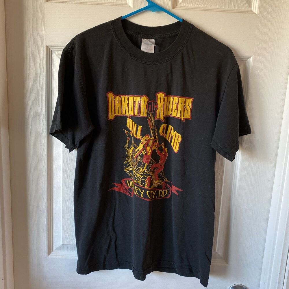 Dakota MC Riders Hill Climb Men’s Medium T Shirt  Valley City, ND